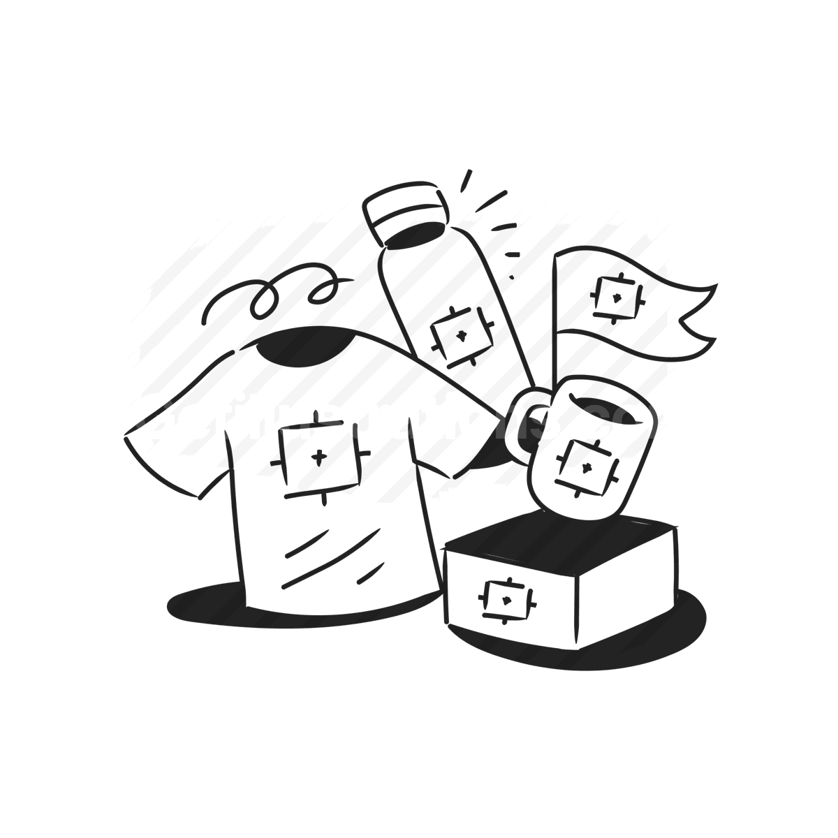 Transportation and Logistics  illustration preview image